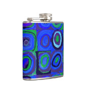 Flasques Kandinsky Farbstudie Carrés Bleus Cercle Carré (Droite)