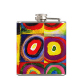 Flasques Kandinsky Farbstudie Quadrates Cercles Art (Dos)