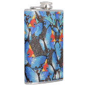Flasques Kanga Blue Hip Flask (Droite)