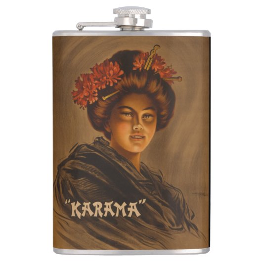 Flasques Karama : Actrice japonaise Romance Geisha (Devant)