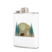 Flasques Karate Kick Bear (Gauche)