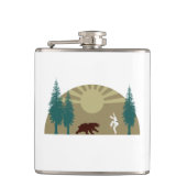 Flasques Karate Kick Bear (Devant)