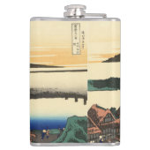 Flasques Katsushika Hokusai Dawn dans la province de Kai (Dos)