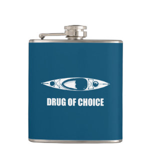 Flasques Kayak, Drogue De Choix