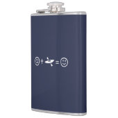 Flasques Kayaking Vous Rend Heureux (Gauche)