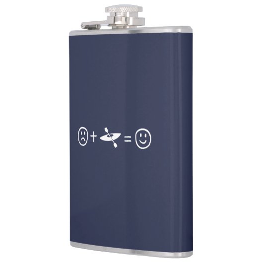 Flasques Kayaking Vous Rend Heureux (Gauche)