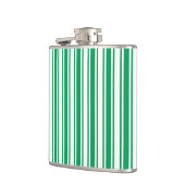 Flasques Kelly landes de bonbons vertes et blanches (Gauche)