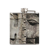 Flasques Khmer Stone Face ... Temple de Bayon, Cambodge (Dos)