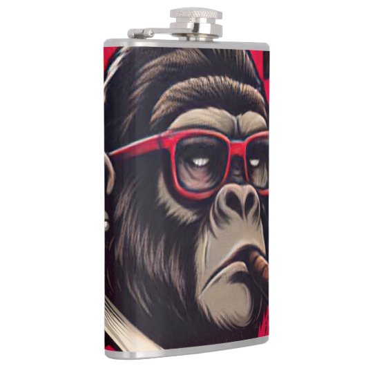 Flasques Kitchen/Bar Gorilla Boss Vinyl Wrapped Flask (Droite)