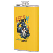 FLASQUES KITCHEN LET'S GOO LESSONS LEARN VINYL WRAP FLASK  (Gauche)