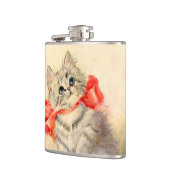 Flasques Kitten avec ruban rouge (Gauche)