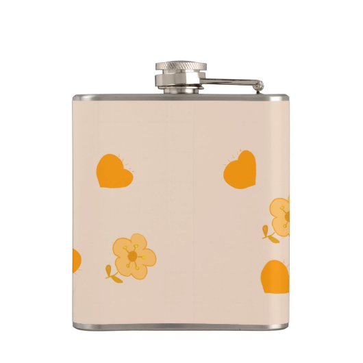 Flasques Kitty et poisson (Dos)