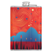 Flasques Kiwi Bird à Twilight (Dos)