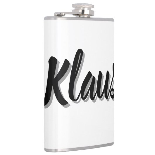 Flasques Klaus nom d'homme, (Droite)