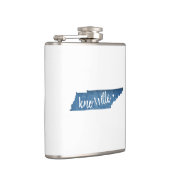 Flasques Knoxville, Tennessee Wood Grain (Droite)