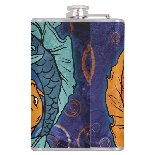 Flasques Koi Fish (Dos)
