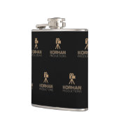 Flasques Korman Productions Logo YouTube Chaîne Carrelée (Gauche)