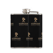 Flasques Korman Productions Logo YouTube Chaîne Carrelée (Dos)