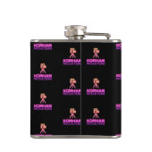 Flasques Korman Productions YouTube Channel Pink Logo Carre (Dos)