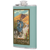 Flasques La bicyclette de Mt. Haleakala monte Hawaï (Gauche)