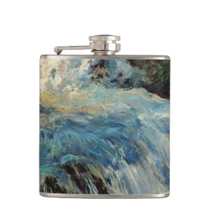 Flasques La cascade par John Henry Twachtman