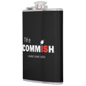 Flasques La Commish Custom Flask Ajouter Leagur Name (Gauche)