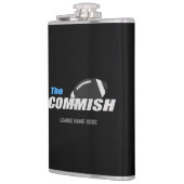 Flasques La Commish Custom Flask Ajouter Leagur Name (Gauche)
