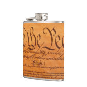 Flasques La constitution des Etats-Unis d'Amérique (Gauche)