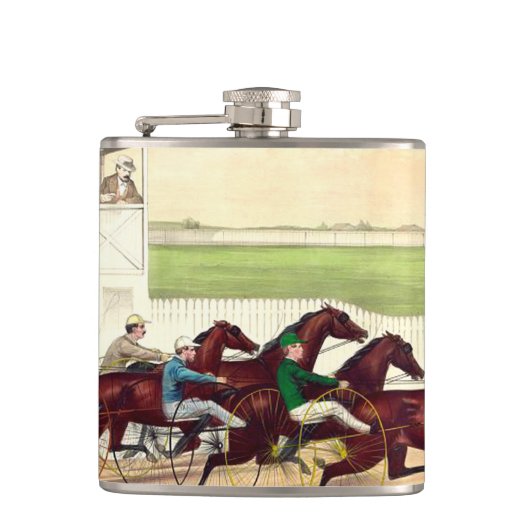 Flasques La course de chevaux SUPÉRIEURE est ma vie (Devant)
