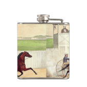 Flasques La course de chevaux SUPÉRIEURE est ma vie (Dos)