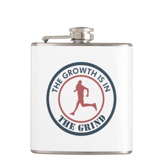 Flasques La Croissance Est Sur Le Terrain (Devant)