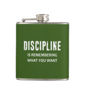 Flasques La Discipline Rappelle Ce Que Vous Voulez (Devant)