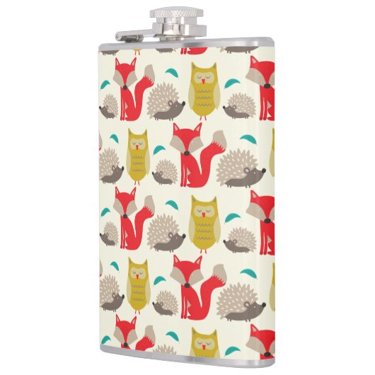 Flasques La faune boisée (Gauche)