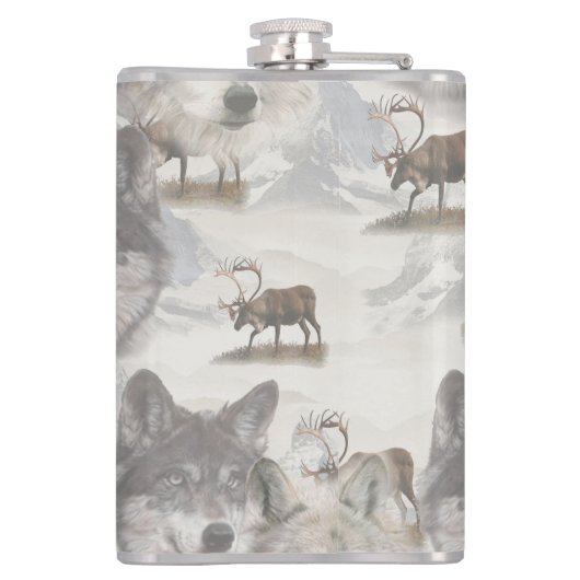 Flasques La faune canadienne (Dos)