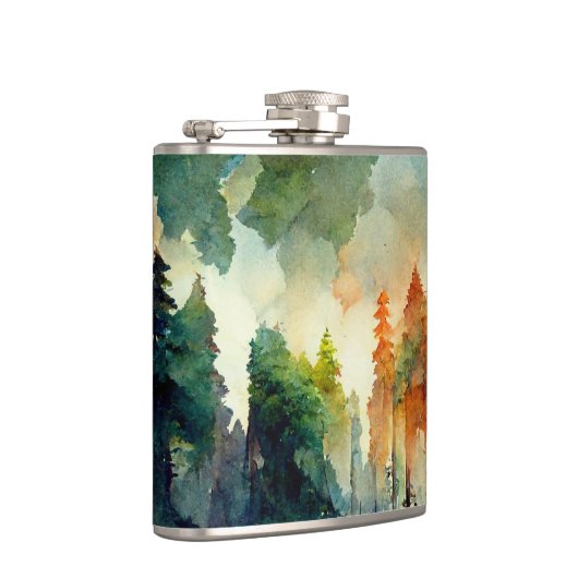 Flasques La forêt (nature) (Droite)