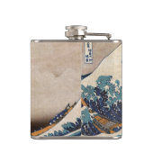 Flasques La Grande Vague au large de Kanagawa (Dos)