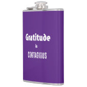 Flasques La Gratitude Est Contagieuse (Gauche)