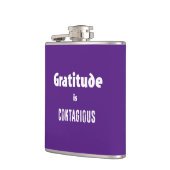 Flasques La Gratitude Est Contagieuse (Gauche)