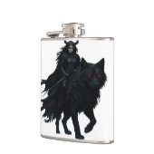 Flasques La Guerrière du Loup de l'ombre (Gauche)