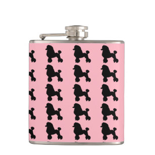 Flasques la jupe rose de caniche des années 1950 a inspir