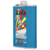 Flasques La ligne affiche de l'Alaska de paquebot (Gauche)