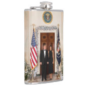 Flasques La Maison Blanche de Noël de Donald & Melania Trum (Droite)