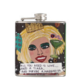 FLASQUES LA MAUVAISE FILLE FLASK-ALL QUE VOUS AVEZ BESOIN (Devant)