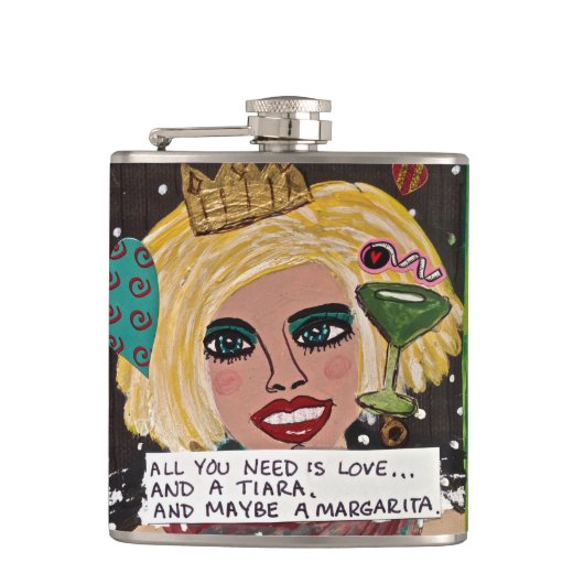 FLASQUES LA MAUVAISE FILLE FLASK-ALL QUE VOUS AVEZ BESOIN (Devant)