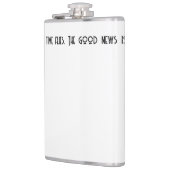 Flasques La mauvaise nouvelle, c'est que le temps vole. l (Gauche)