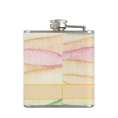 Flasques La mère personnalisée des flux aquarelle de la mar (Dos)