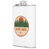 Flasques La nature des lacs alpins (Gauche)