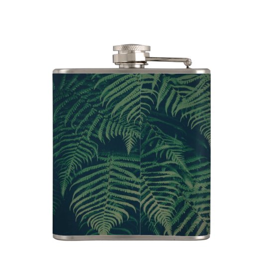 Flasques La Nature N'Échouera Jamais Vous Citez Palm Tree (Dos)