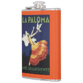 Flasques La Paloma - Anis Aguardiente promotionnel (Gauche)
