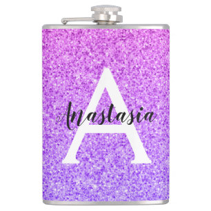 Flasques La Parties scintillant violette Glam Ombre de la f